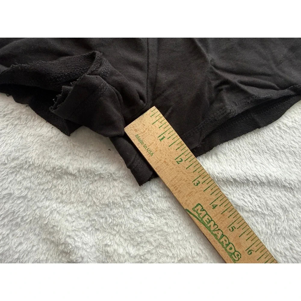 Ever Hottie Apparel Kids Small Black Cotton Drawstring Dolphin Shorts‎ 61962
